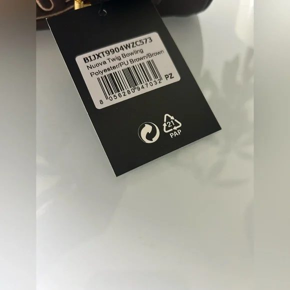 Viral Juicy Couture UK Brown Scottie Dog Velour Bowler Bag - Picture 8 of 8